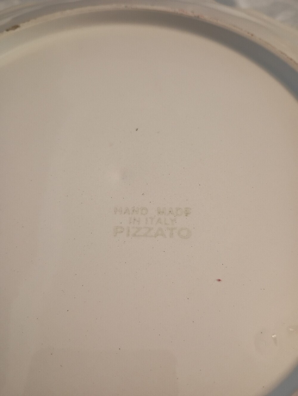 Handmade In Pizzato Italy Plate - Picture 4 of 4
